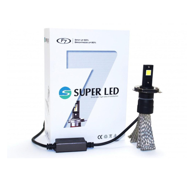 Світлодіодні лампи SuperLED F7 H4 12-24V chip COB