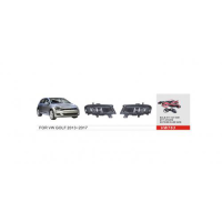 Протитуманні фари Vitol VW-763W VW Golf-VII 2013-17