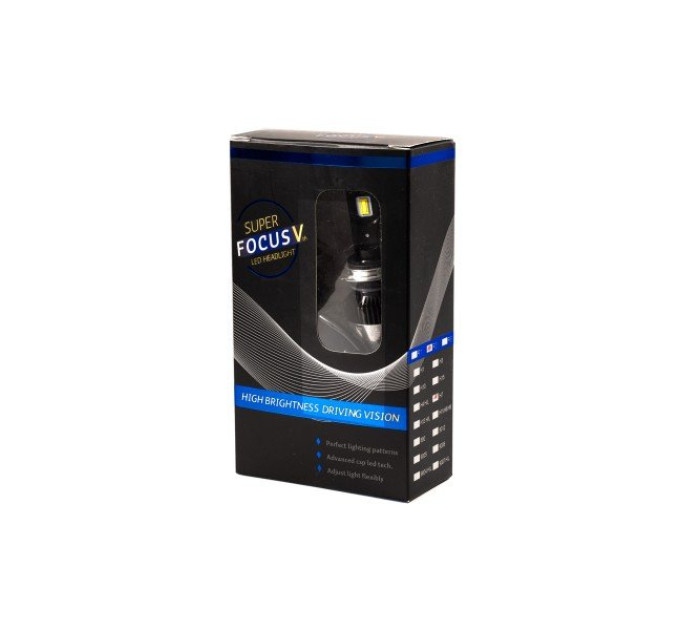 Світлодіодні лампи HeadLight FocusV H4 (P43t) 40W 12V