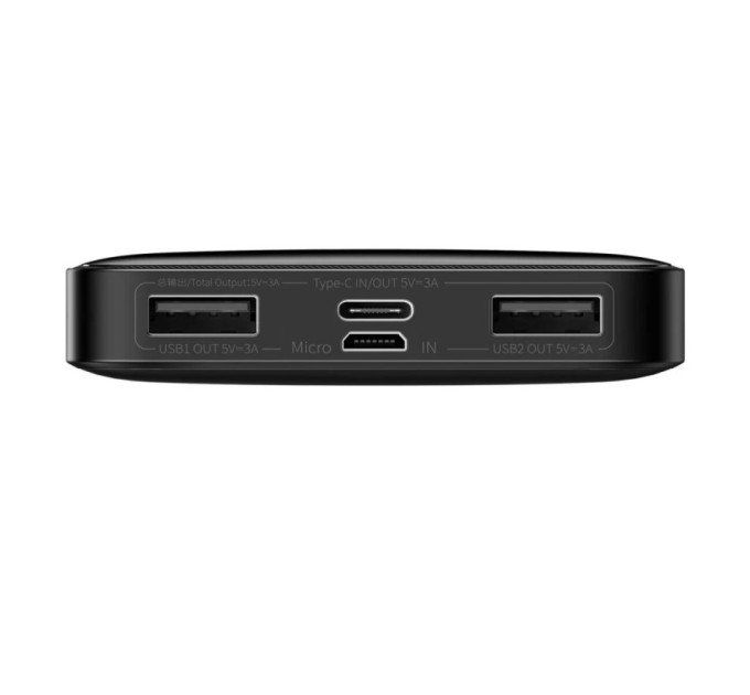 Повербанк Baseus Bipow PPBD050001 10000mAh 15W Black