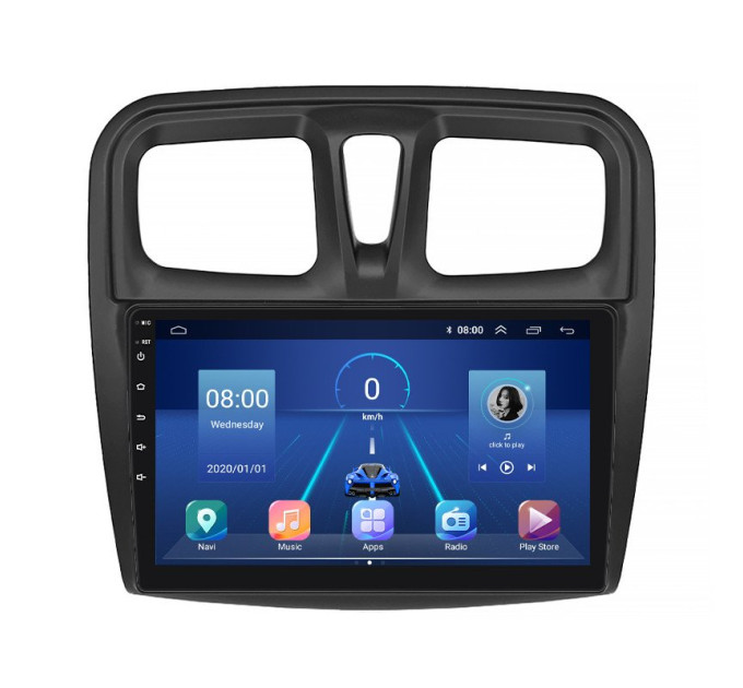 Штатна магнітола Renault Logan 2012-2018 Element 4/32 4G CarPlay
