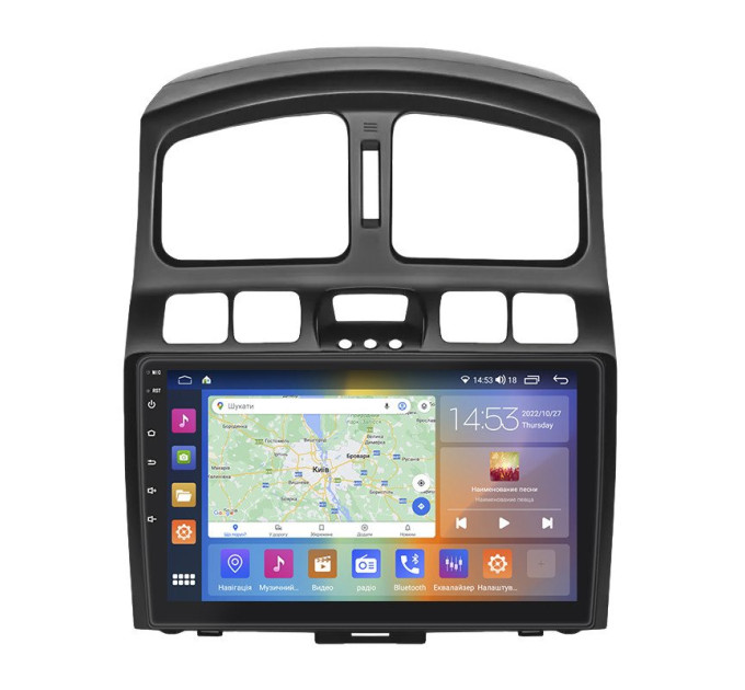 Штатна магнітола Hyundai Santa Fe 2000-2012 Element Prime 2/32 CarPlay 4G