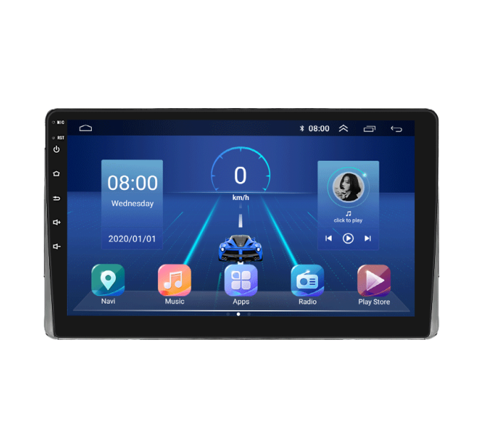 Штатна магнітола Toyota Highlander (U20) 2001-2003 Element 4/32 4G CarPlay