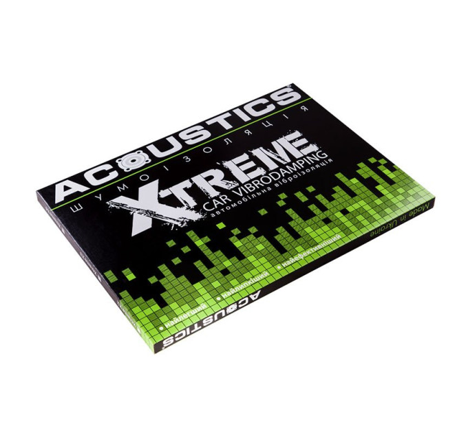 Шумоізоляція Acoustics Xtreme 370x500x2