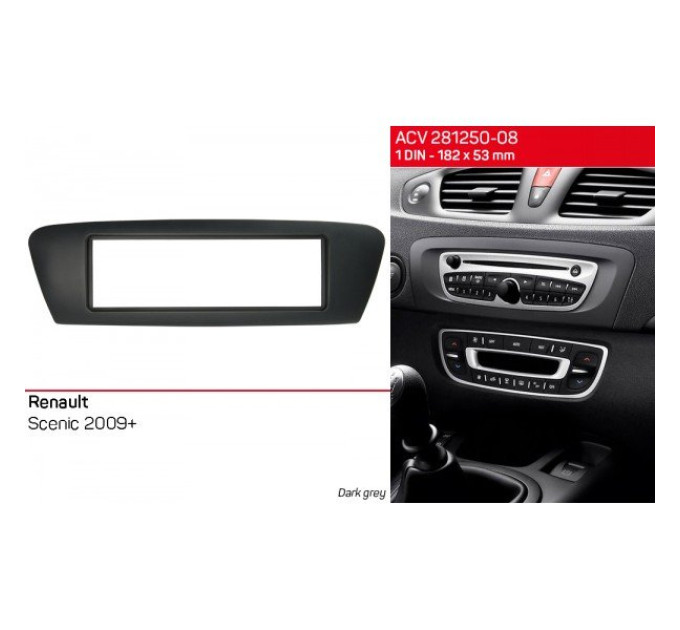 Перехідна рамка Renault Scenic ACV 281250-08