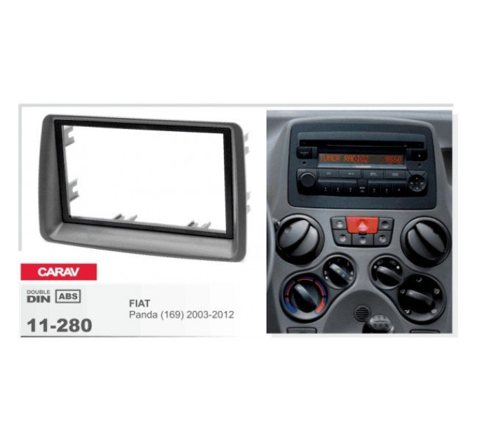 Перехідна рамка Fiat Panda Carav 11-280