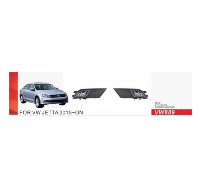 Протитуманні фари Vitol VW-889 VW Jetta 2014-18
