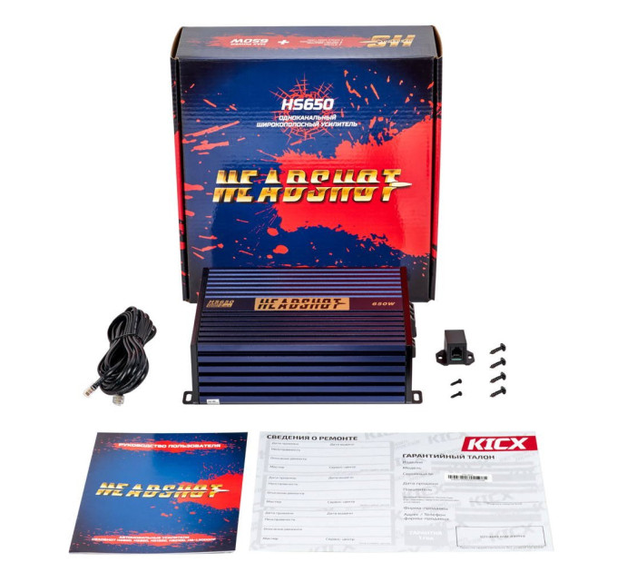 Підсилювач Kicx HeadShot HS 650