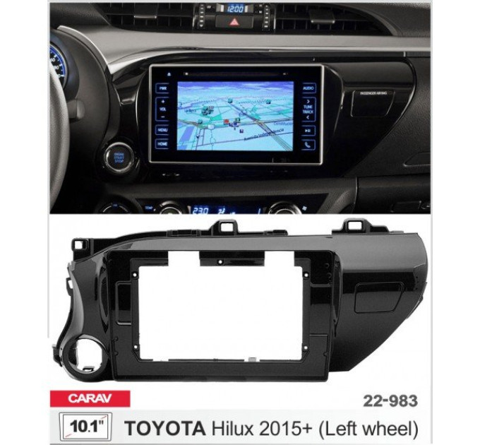 Перехідна рамка Toyota Hilux Carav 22-983