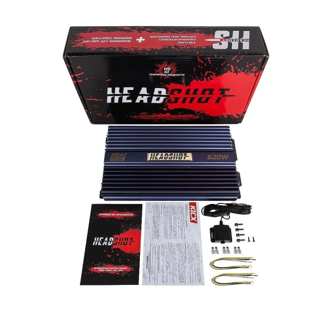 Підсилювач Kicx HeadShot HS 41