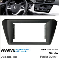 Перехідна рамка Skoda Fabia AWM 781-08-118
