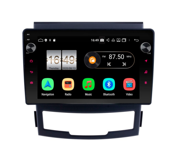 Штатна магнітола Torssen SsangYong Korando 11-13 MP9232 круговий огляд