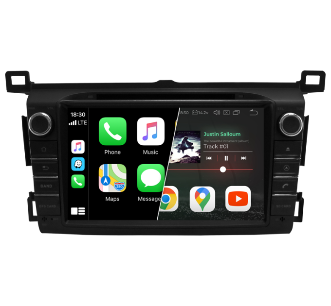 Штатна магнітола Gazer CM6008-A40 Toyota RAV4 (A40), 2013-2016