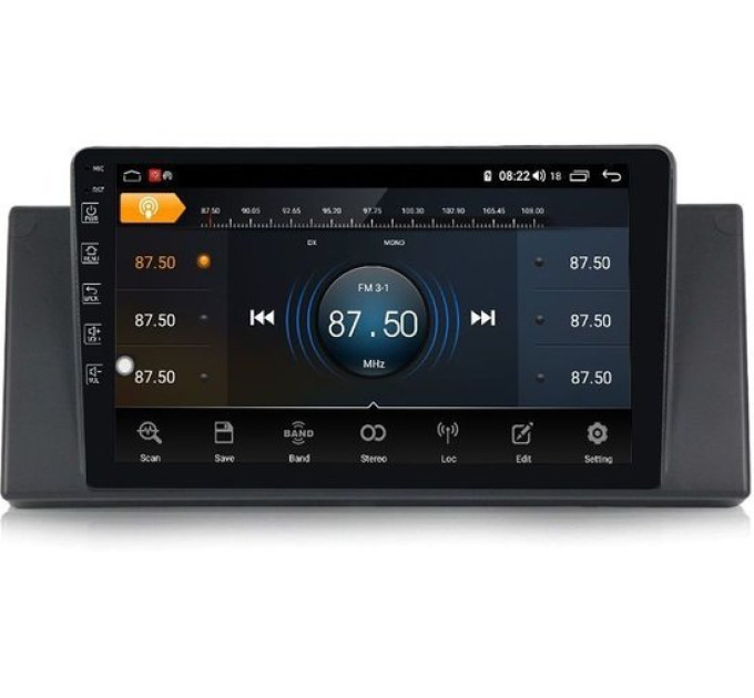 Штатна магнітола Torssen BMW e39 F9332 4G Carplay