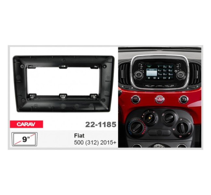 Перехідна рамка Fiat 500 (312) Carav 22-1185