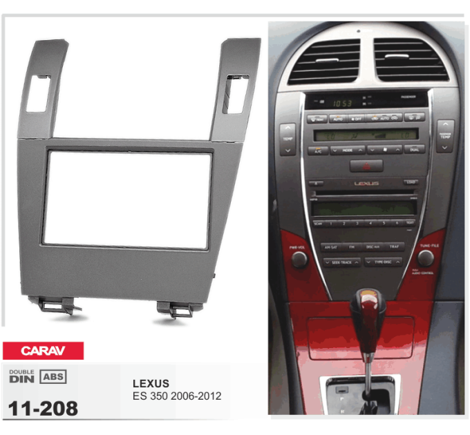 Перехідна рамка Lexus ES350 Carav 11-208