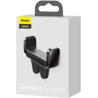 Автомобільний тримач Baseus Steel Cannon 2 Air Outlet Car Mount Black