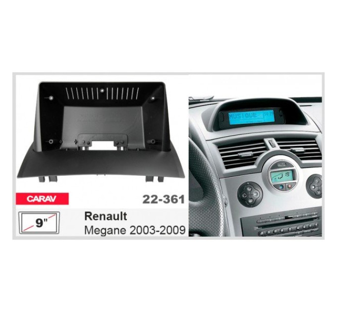 Перехідна рамка Renault Megane II Carav 22-361