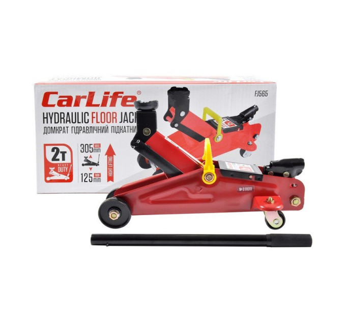 Домкрат Carlife FJ565 2т