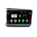 Штатна магнітола Torssen Honda Civic 2012+  MP9232 круговий огляд