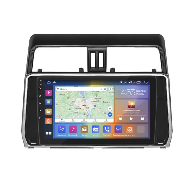 Штатна магнітола Toyota Land Cruiser Prado 150 2017-2020 Element Prime 4/64 CarPlay 4G