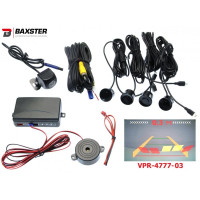 Парктронік + камера Baxster VPR-4777-03 чорний