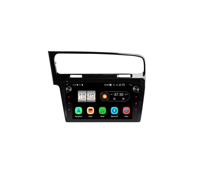 Штатна магнітола Torssen VW Golf 7 black MP10232 круговий огляд