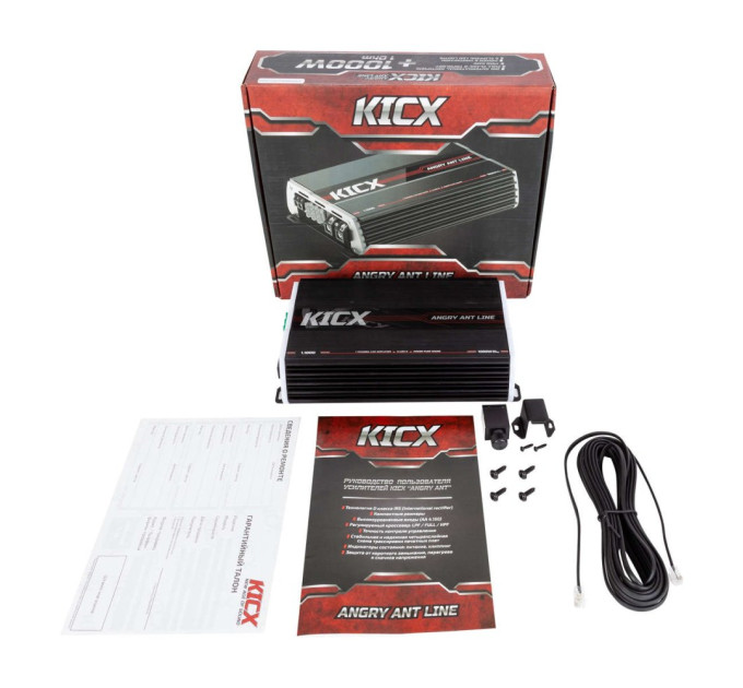 Підсилювач Kicx ANGRY ANT 1.1000