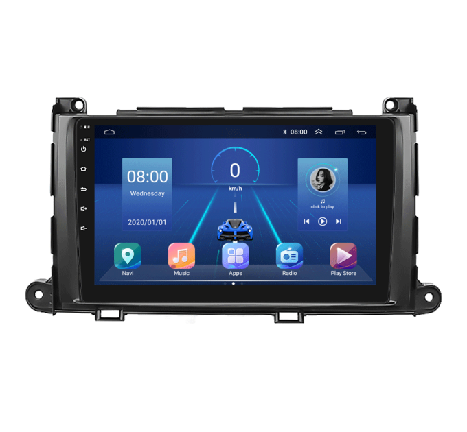 Штатна магнітола Toyota Sequoia 2008-2017 Element 6/128 4G CarPlay