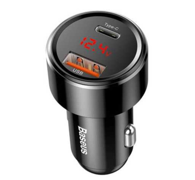 Автомобільний зарядний пристрій Baseus Magic Series PPS 45W Black