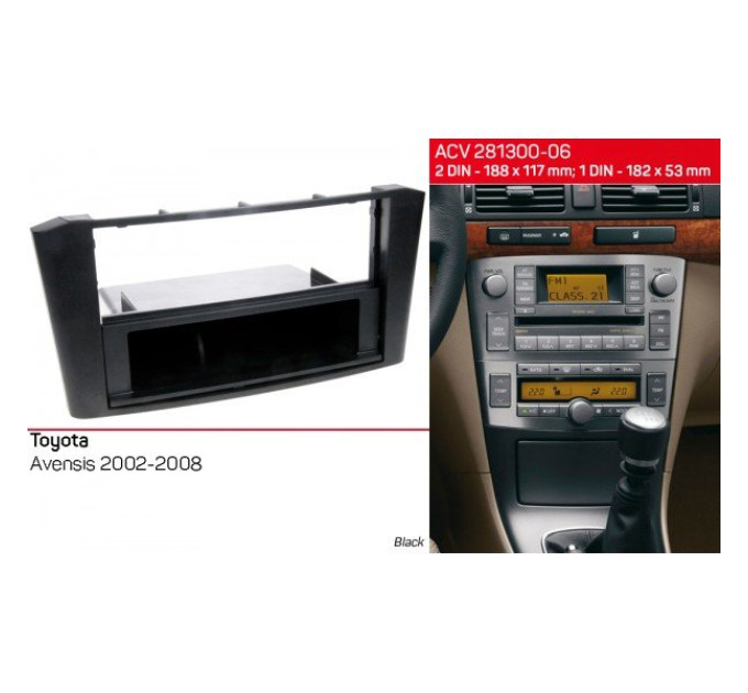 Перехідна рамка Toyota Avensis ACV 281300-06