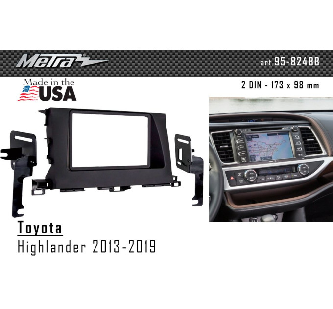 Перехідна рамка Toyota Highlander Metra 95-8248B