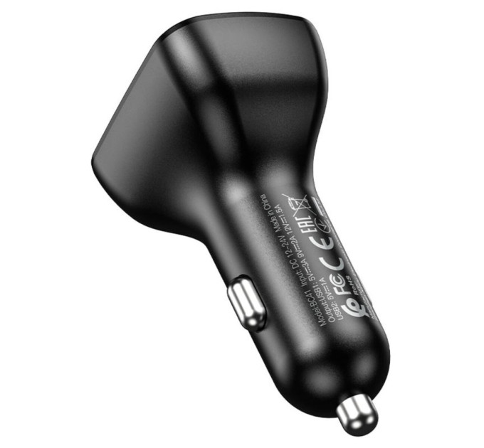 FM-трансмітер BOROFONE BC41 Eminency QC3.0 Black