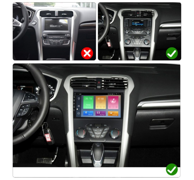 Штатна магнітола Torssen Ford Fusion/Mondeo 2013-2016 F9232