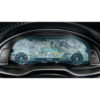 Захисне скло на панель приладів Audi Q7 / SQ7 / RSQ7 2015-2018 (матове) Pixsel AUDI-4366-M