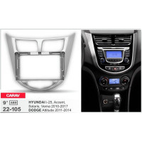 Перехідна рамка Hyundai I-25, Accent, Solaris, Verna, Dodge Attitude Carav 22-105