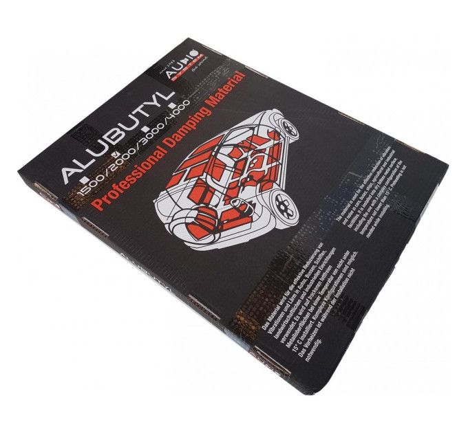 Шумоізоляція AudioSystem Alubutyl 3000 3.0 mm (0,7х0,5)