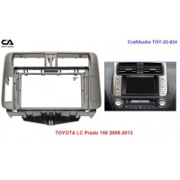 Перехідна рамка CraftAudio TOY-22-024 TOYOTA LC Prado 150 2009-2013