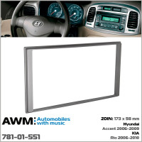 Перехідна рамка Hyundai Accent, KIA Rio AWM 781-01-551