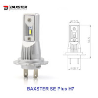 Світлодіодні лампи Baxster SE Plus H7 6000K