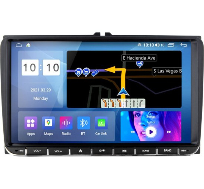 Штатна магнітола EasyGo M9-VW-2-32 QLED VW Universal