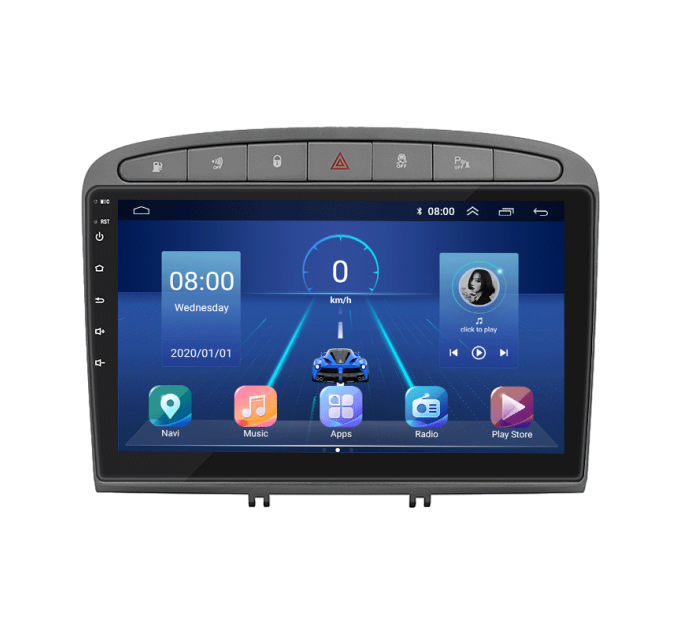 Штатна магнітола Peugeot 408 2017 Element 6/128 4G CarPlay