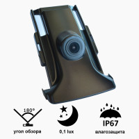 Камера переднього огляду широкутна Prime-X C8054W TOYOTA Prado (2014-2016)