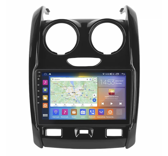 Штатна магнітола Dacia Duster 2017-2021 Element Prime 4/64 CarPlay 4G