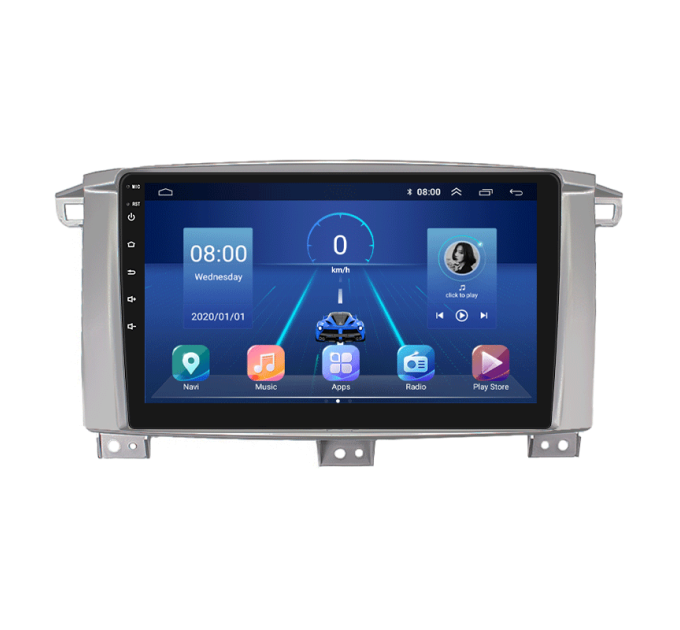 Штатна магнітола Toyota Land Cruiser 100 2002-2005 Element 6/128 4G CarPlay