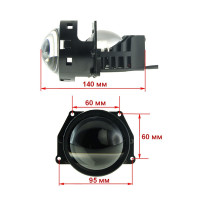 Світлодіодна лінза Bi-LED Decker SPL-100 3