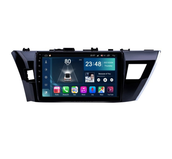 Штатна магнітола Torssen Toyota Corolla 2013-2017 F10332 4G Carplay