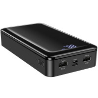Повербанк BOROFONE BJ8 Extreme 30000mAh Black