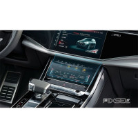 Захисне скло на клімат контроль Audi Q8 / SQ8 / RSQ8 2018- (глянсове) Pixsel AUDI-9452-H