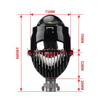 Світлодіодна лінза Bi-LED Cyclone LED BL 2.5